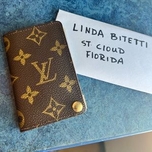 Louis Vuitton Porte Cartes credit Pression card case